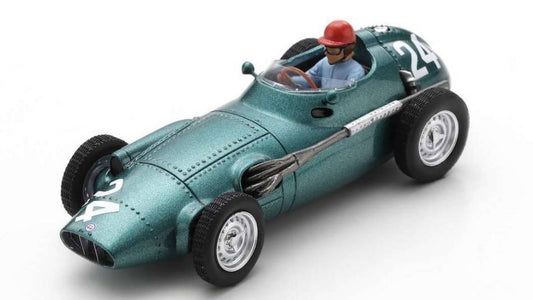 MODELE REDUIT COMPATIBLE AVEC BRM P25 JACK FAIRMAN 1957 N.24 BRITISH GP 1:43 SPARK MODEL S5724