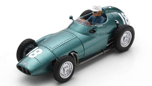 MODELE REDUIT COMPATIBLE AVEC BRM P25 N.18 GP DE FRANCE 1958 MAURICE TRINTIGNANT 1:43 SPARK MODEL S5732