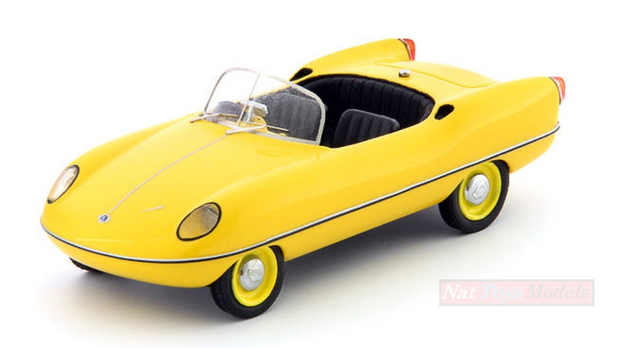 MODELE REDUIT COMPATIBLE AVEC BUCKLE DART "LA GOGGO AUSTRALIANA" 1957 JAUNE PASTEL 1:43 AUTOCULT ATC03001