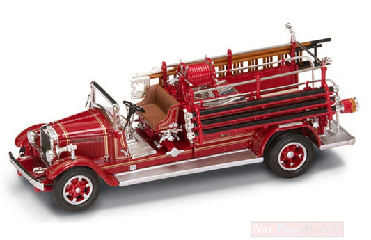 MODELLINO IN SCALA COMPATIBILE CON BUFFALO TYPE 50 1932 FIRE TRUCK 1:43 YAT MING YM43005