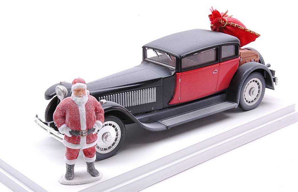 MODÈLE RÉDUIT COMPATIBLE AVEC BUGATTI 41 ROYALE WEYMANN 1929 ÉDITION NOËL 2023 1:43 RIO RI4710P