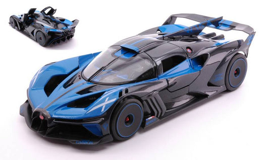 SCALE MODEL COMPATIBLE WITH BUGATTI BOLIDE BLUE 1:24 MAISTO MI32911B