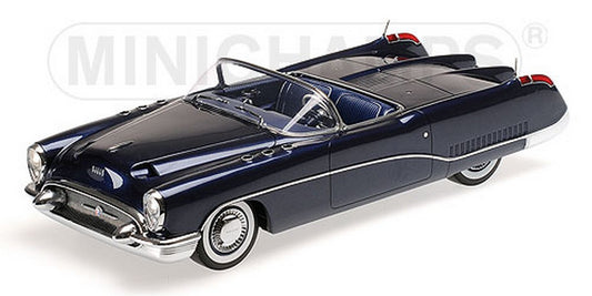 MODELLINO IN SCALA COMPATIBILE CON BUICK WILDCAT 1 1953 DARK BLUE 1:18 MINICHAMPS PM107141331