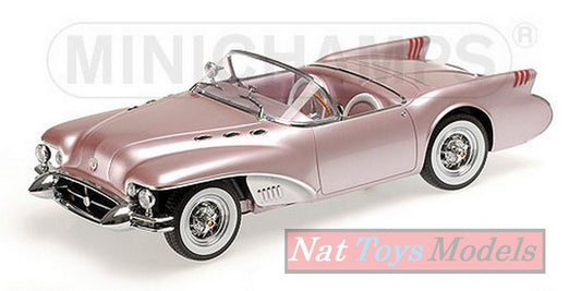 MODELLINO IN SCALA COMPATIBILE CON BUICK WILDCAT II 1954 SALOM METALLIC 1:18 MINICHAMPS PM107141221