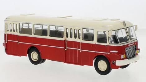 SCALE MODEL COMPATIBLE WITH IKARUS 620 RED/BEIGE BUS 1:43 PREMIUM CLASSIXX PCL47148