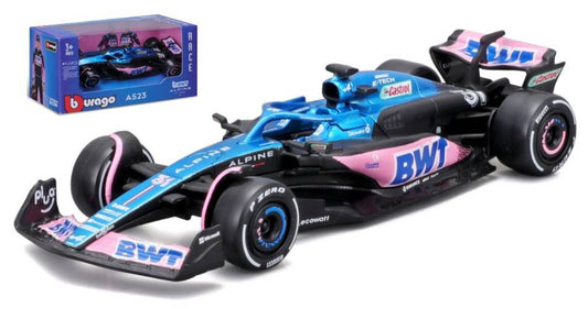 MODELLINO IN SCALA COMPATIBILE CON BWT ALPINE A523 N.31 2023 ESTEBAN OCON 1:43 BURAGO BU38072O