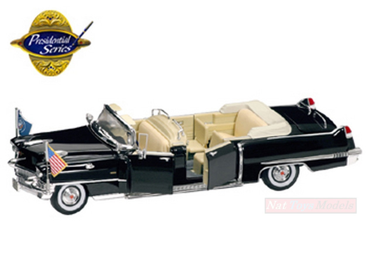 SCALE MODEL COMPATIBLE WITH CADILLAC LIMOUSINE D.EISENHOWER 1956 1:24 YAT MING YM24038