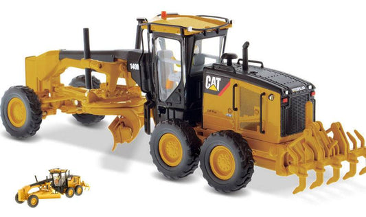 SCALE MODEL COMPATIBLE WITH CAT 140M MOTOR GRADER 1:50 DIECAST MASTER DM85236