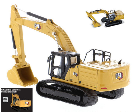 SCALE MODEL COMPATIBLE WITH CAT 336 HYDRAULIC EXCAVATOR 1:87 DIECAST MASTER DM85658