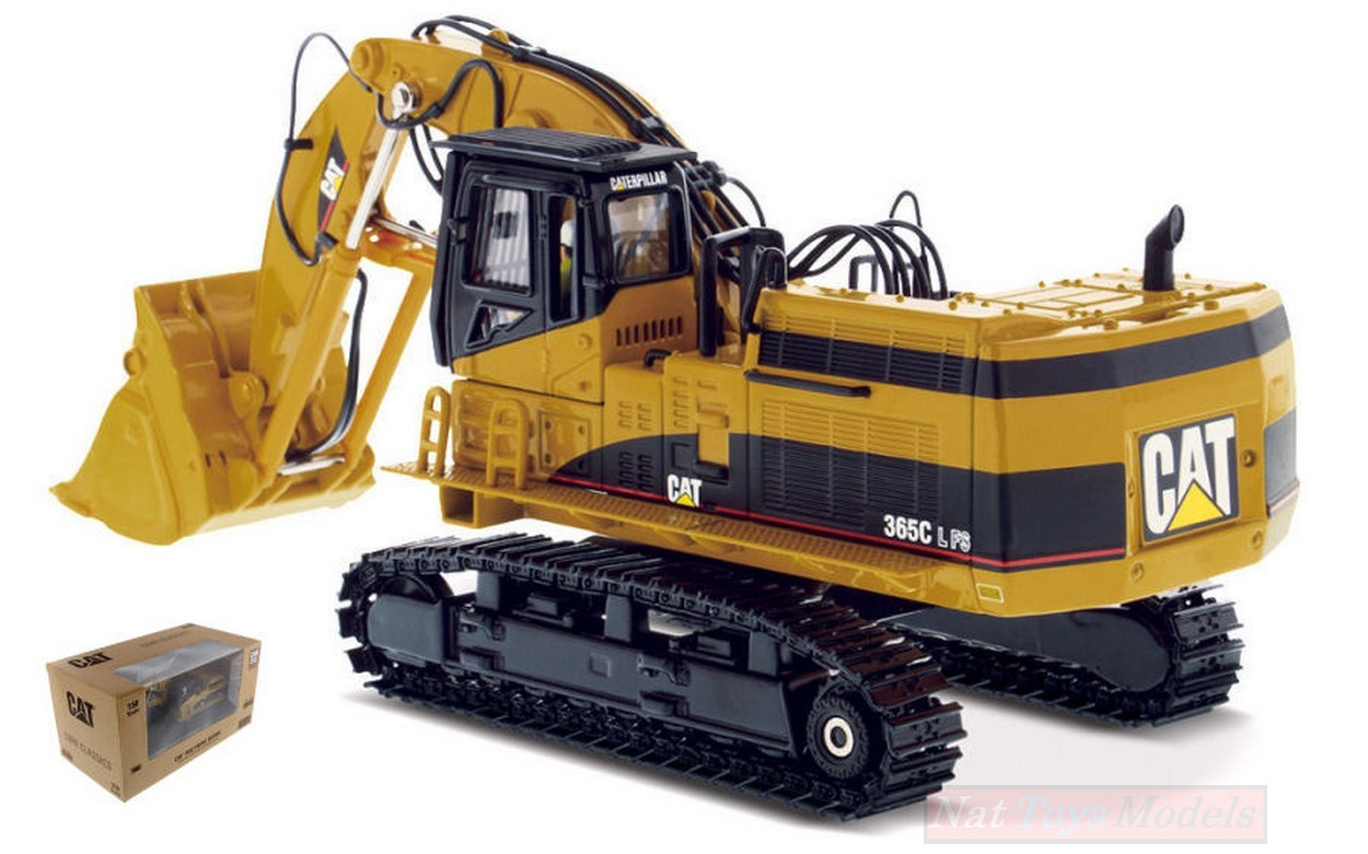 SCALE MODEL COMPATIBLE WITH CAT 365C FRONT SHOVEL 1:50 DIECAST MASTER DM85160