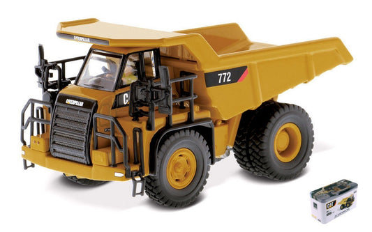 SCALE MODEL COMPATIBLE WITH CAT 772 OFF-HIGHWAY TRUCK 1:87 DIECAST MASTER DM85261
