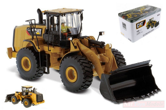 SCALE MODEL COMPATIBLE WITH CAT 966M WHEEL LOADER 1:50 DIECAST MASTER DM85928