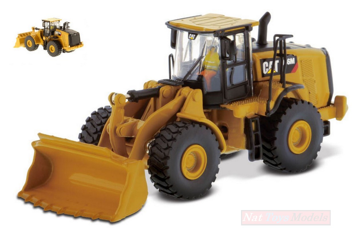 SCALE MODEL COMPATIBLE WITH CAT 966M WHEEL LOADER 1:87 DIECAST MASTER DM85948
