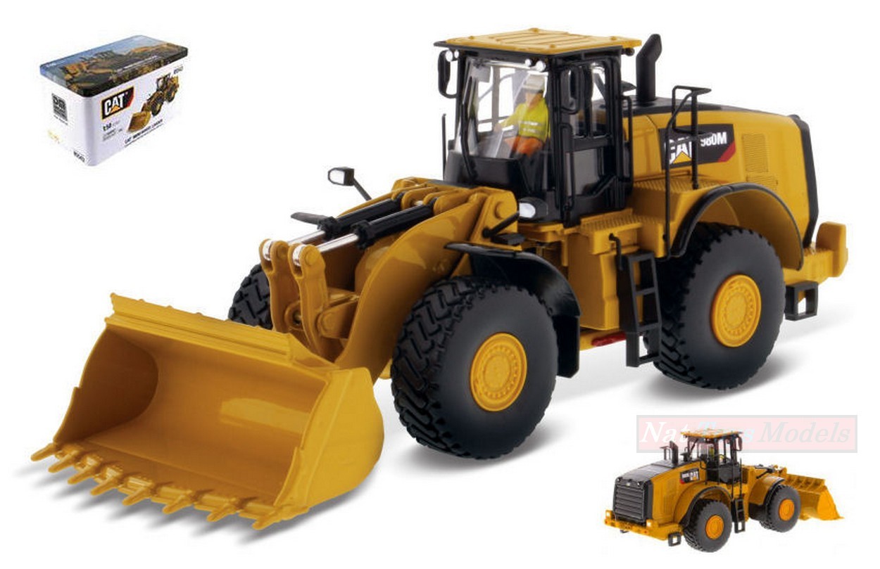 SCALE MODEL COMPATIBLE WITH CAT 980M WHEEL LOADER 1:50 DIECAST MASTER DM85543