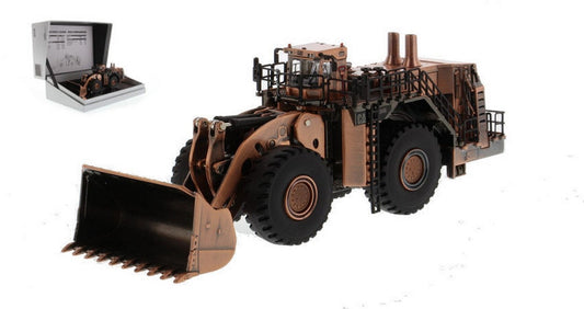 SCALE MODEL COMPATIBLE WITH CAT 994K WHEEL LOADER COPPER FINISH 1:125 DIECAST MASTER DM85672