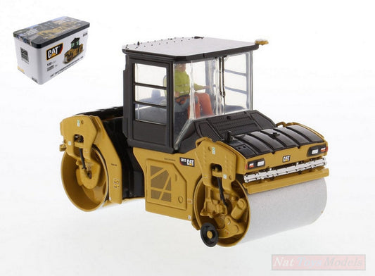 SCALE MODEL COMPATIBLE WITH CAT CB-13 VIBRATING ASPHALT 1:50 DIECAST MASTER DM85595