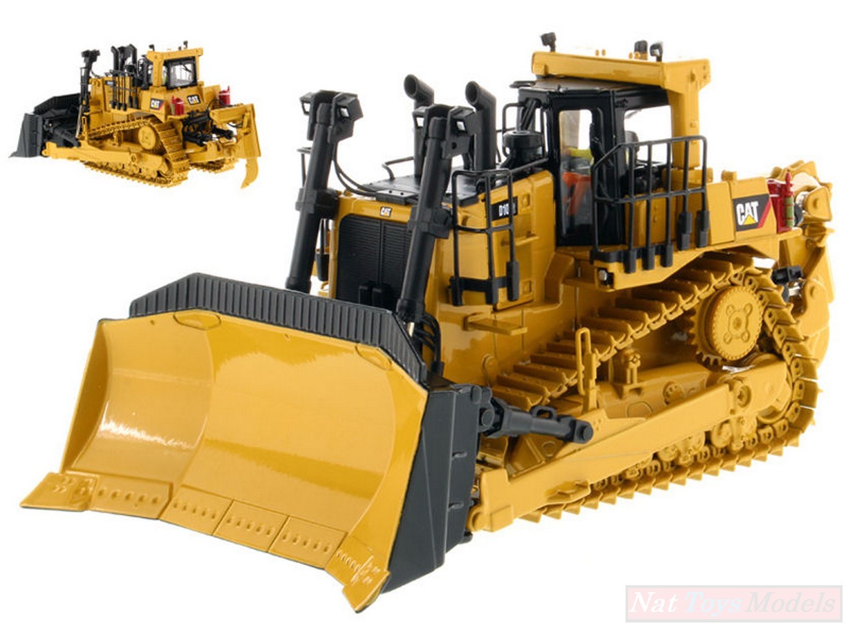 SCALE MODEL COMPATIBLE WITH CAT D10T2 TRACK-TYPE TRACTOR 1:50 DIECAST MASTER DM85532