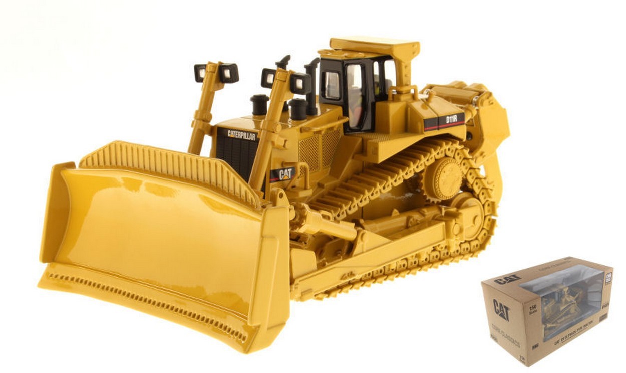 SCALE MODEL COMPATIBLE WITH CAT D11R TRACK TYPE TRACTOR 1:50 DIECAST MASTER DM85025