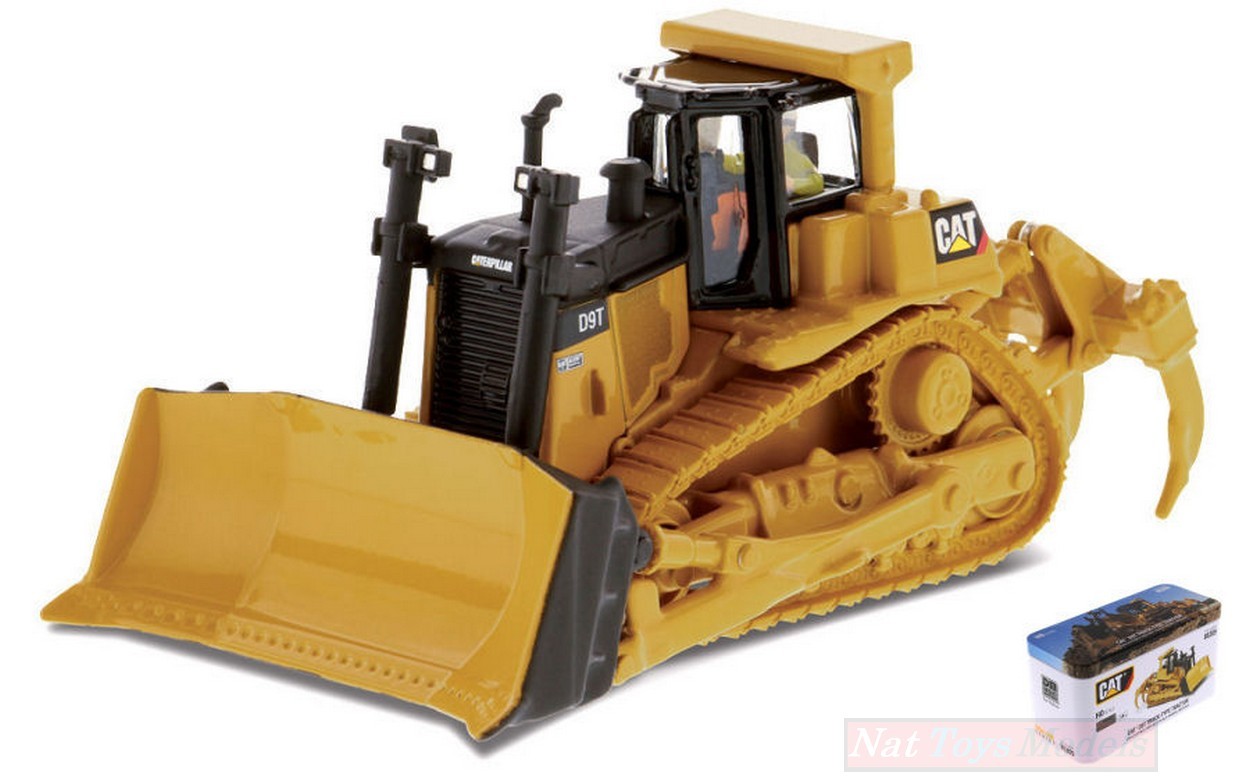 SCALE MODEL COMPATIBLE WITH CAT D9T TRACK TYPE TRACTOR 1:87 DIECAST MASTER DM85209