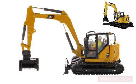SCALE MODEL COMPATIBLE WITH CAT309 MINI EXCAVATOR 1:50 DIECAST MASTER DM85592