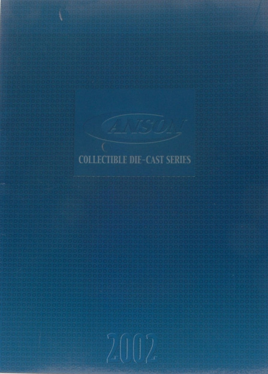 MODEL BOOK ANSON CATALOG 2002 ANSON ASCAT2002