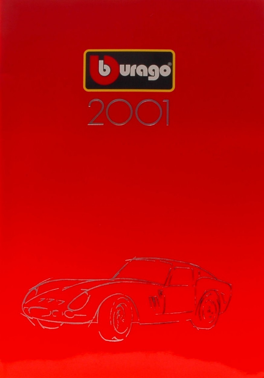 MODEL BOOK CATALOG BURAGO 2001 BURAGO BUCAT2001