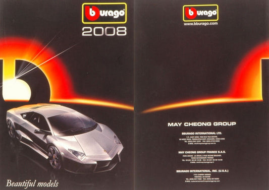 CATALOGO MODELLISMO BURAGO 2008 PAG.96 BURAGO BUCAT2008