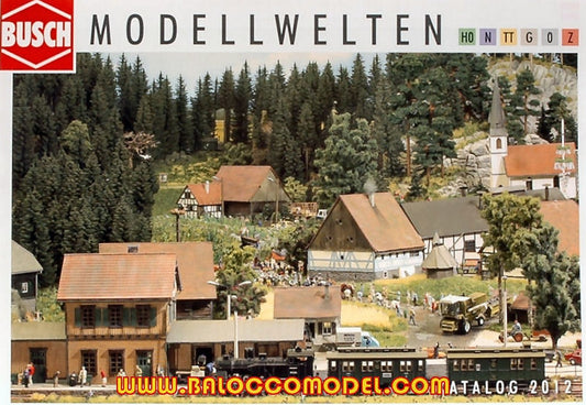 CATALOGO MODELLISMO BUSCH 2012 + SUPPL.NEWS 2013 BUSCH BCAT2012