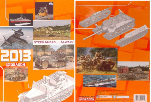 MODEL BOOK CATALOG DRAGON 2013 DRAGON DCAT2013 DIE CAST