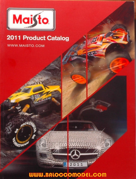 MODEL BOOK MAISTO CATALOG 2011 PAGE 134 MAISTO MICAT2011