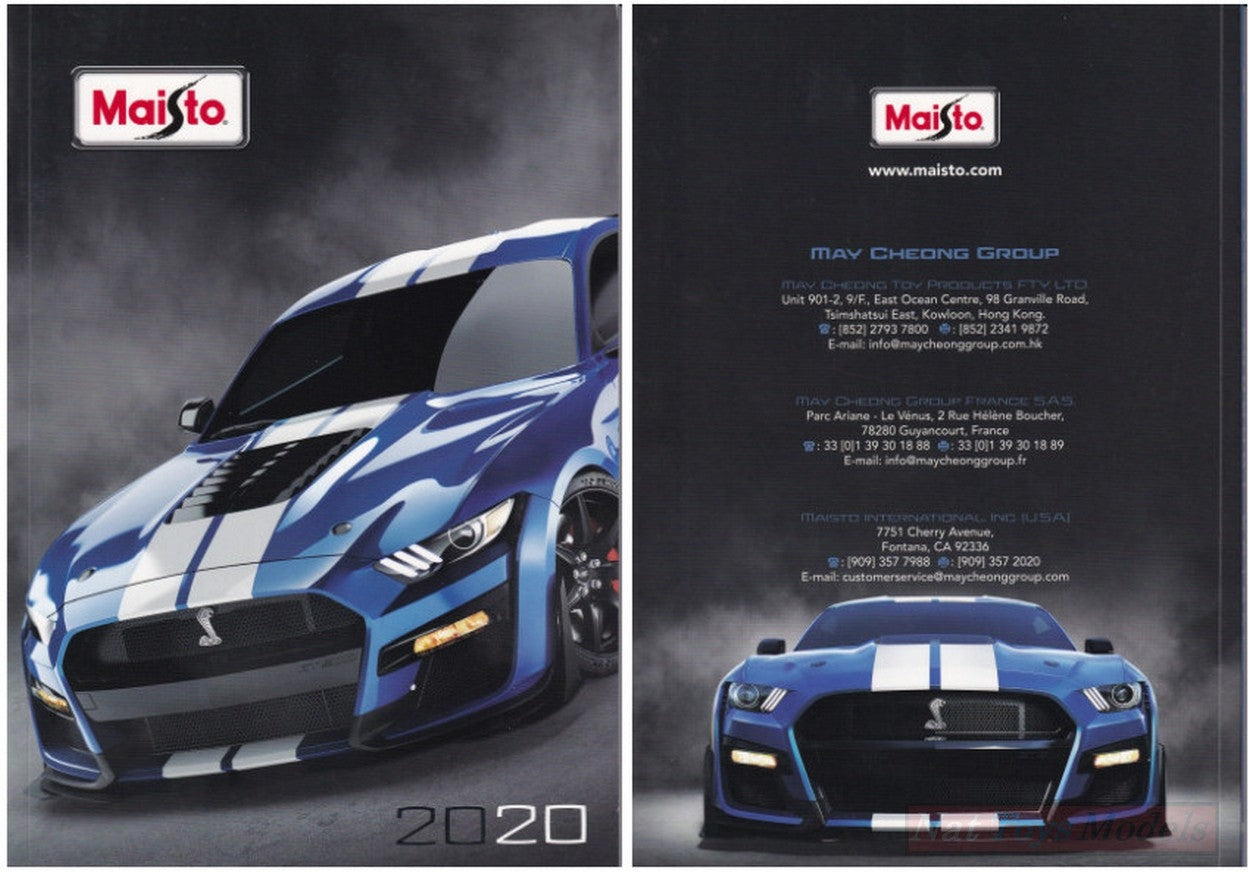 MODEL BOOK MAISTO CATALOG 2020 PAGE 87 MAISTO MICAT2020