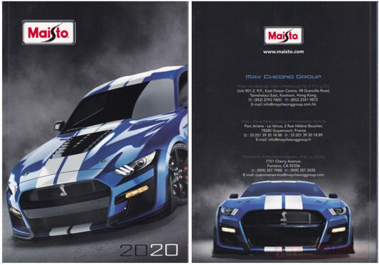 MODEL BOOK MAISTO CATALOG 2020 PAGE 87 MAISTO MICAT2020