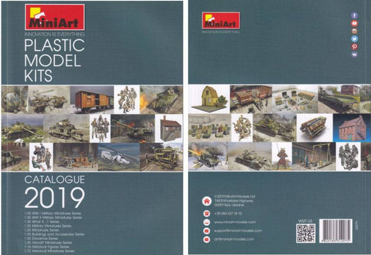 MODEL BOOK MINIART CATALOG 2019 PAGE 71 MINIART MINCAT2019