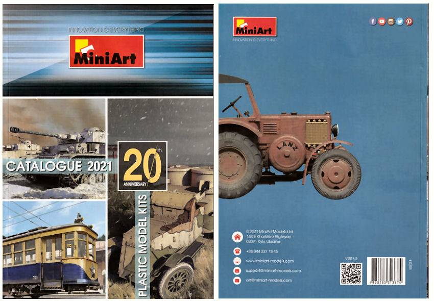 MODEL BOOK MINIART CATALOG 2021 PAGE 83 MINIART MINCAT2021