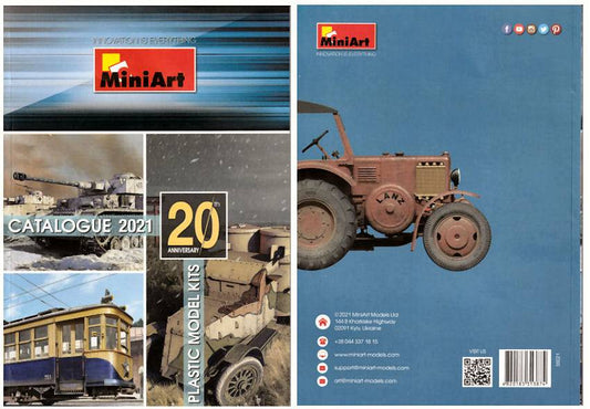 MODEL BOOK MINIART CATALOG 2021 PAGE 83 MINIART MINCAT2021