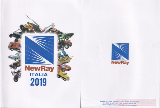 MODEL BOOK NEW RAY CATALOG 2019 ITALY PAGE 171 NEW RAY NYCAT2019