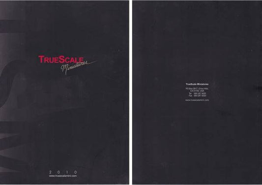 MODEL BOOK CATALOG TRUE SCALE MINIATURE 2010 TRUE SCALE MINIATURES TSMCAT2010