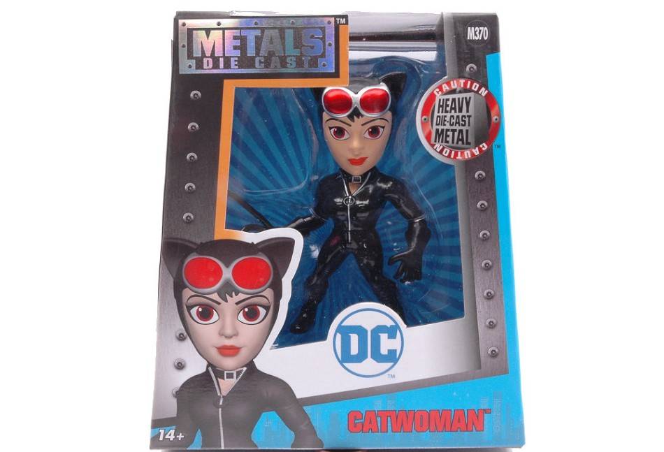 MODELLINO IN SCALA COMPATIBILE CON CATWOMAN "DC" FIGURE cm 10 JADA TOYS JADA97882