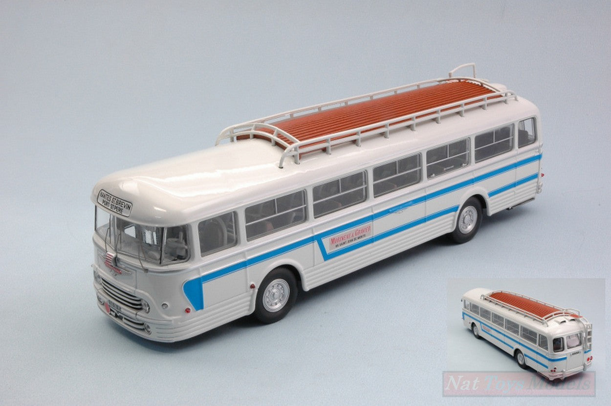 SCALE MODEL COMPATIBLE WITH CHAUSSON AP52 1955 BLUE &amp; BLUE 1:43 NOREV NV530023