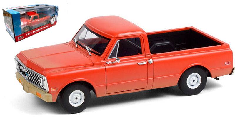 SCALE MODEL COMPATIBLE WITH CHEVROLET C-10 1971 "GROUNDHOUSE DAY" 1993 1:24 GREENLIGHT GREEN84131