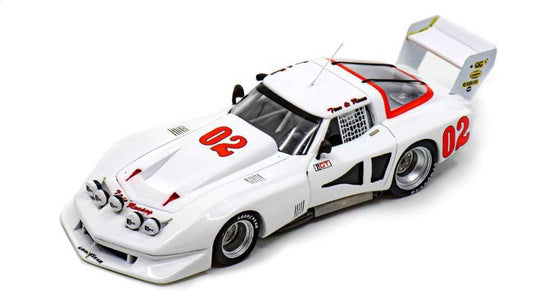 SCALE MODEL COMPATIBLE WITH CHEVROLET CORVETTE C3 N.02 12 H SEBRING 1980 ALMEIDA-RODRIGUEZ-RIANO SPARK MODEL US178