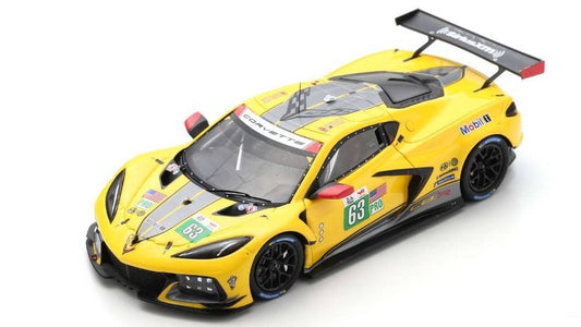 SCALE MODEL COMPATIBLE WITH CHEVROLET CORVETTE C8 N.63 LM 2022 A.GARCIA-J.TAYLOR-N.CATSBURG 1:43 SPARK MODEL S8643