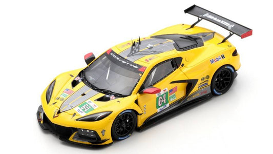 SCALE MODEL COMPATIBLE WITH CHEVROLET CORVETTE C8 N.64 LM 2022 T.MILNER-N.TANDY-A.SIMS 1:43 SPARK MODEL S8644