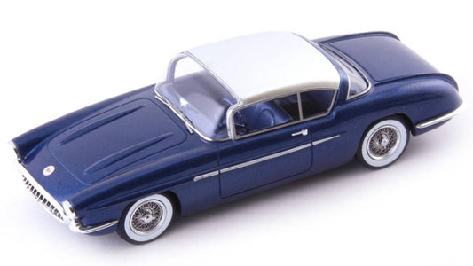SCALE MODEL COMPATIBLE WITH CHEVROLET CORVETTE IMPALA XP-101 1956 BLUE 1:43 AVENUE43 AVN60099