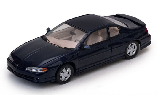 SCALE MODEL COMPATIBLE WITH CHEVROLET MONTE CARLO SS 2000 DARK BLUE 1:18 SUNSTAR SS1986