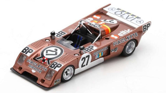 SCALE MODEL COMPATIBLE WITH CHEVRON B36 N.27 LM 1976 F.SERVANIN-L.FERRIER 1:43 SPARK MODEL S4714