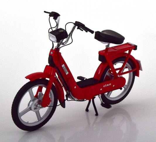 MODELLINO IN SCALA COMPATIBILE CON CIAO PIAGGIO RED 1:10 KK SCALE 50CC10031