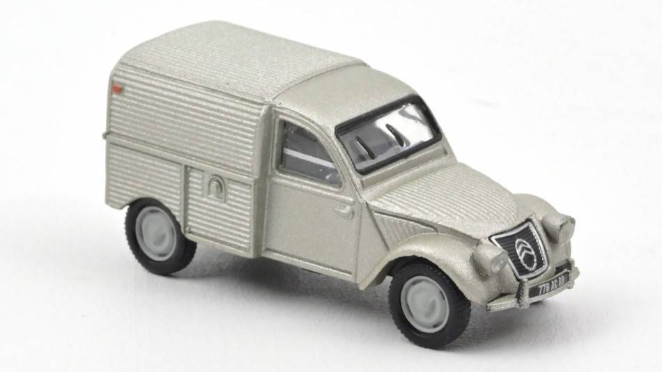 MODELE REDUIT COMPATIBLE AVEC CITROEN 2CV AU 1951 GRIS 1:87 NOREV NV151477
