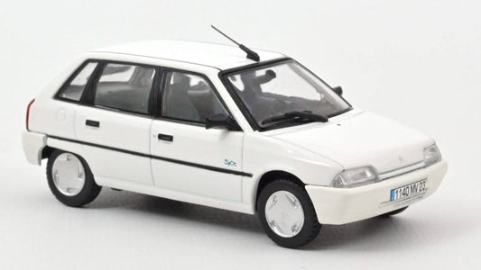 SCALE MODEL COMPATIBLE WITH CITROEN AX SPOT 1995 WHITE 1:43 NOREV NV155162