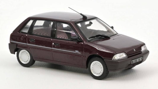 SCALE MODEL COMPATIBLE WITH CITROEN AX TEN 1992 OPERA RED 1:43 NOREV NV155163